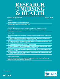 Research in nursing & health