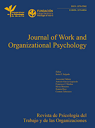 Revista de psicología del trabajo y de las organizaciones = Journal of work and organizational psychology