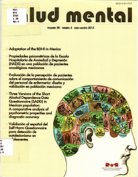 Salud mental