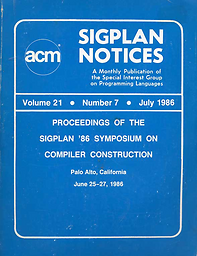 SIGPLAN notices