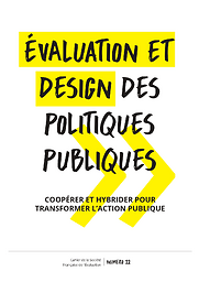 Cahier de la SFE - Société française de l'évaluation