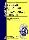 Systems research and behavioral science