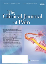 Clinical journal of pain
