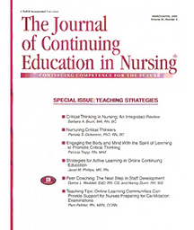 Journal of continuing education in nursing