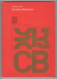 Journal of creative behavior