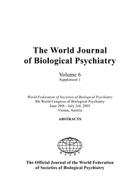 World journal of biological psychiatry