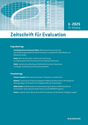 Zeitschrift für Evaluation