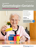 Zeitschrift für Gerontologie und Geriatrie