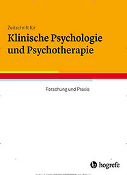 Zeitschrift für klinische Psychologie und Psychotherapie