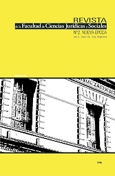 Revista de la Facultad de Ciencias Jurídicas y Sociales. Nueva Época