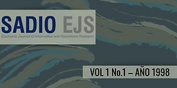 SADIO electronic journal of informatics and operations research