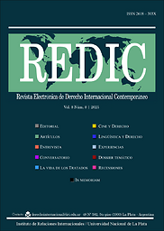 Revista electrónica de derecho internacional contemporáneo