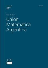 Revista de la Unión Matemática Argentina