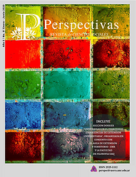 Perspectivas revista de ciencias sociales