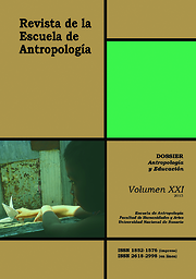 Revista de la Escuela de Antropología