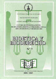 Bioética y bioderecho