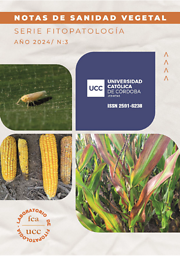 Notas de sanidad vegetal. Serie Fitopatología