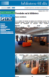 Biblioteca @l dia. Boletín Electrónico del Sistema de Bibliotecas