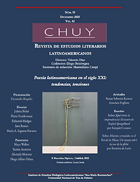 Chuy. Revista de Estudios Literarios Latinoamericanos