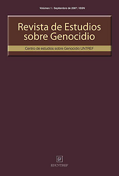 Revista de estududios sobre genocidio