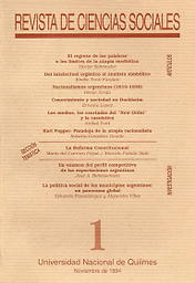 Revista de ciencias sociales