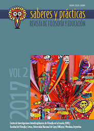 Saberes y prácticas. Revista de filosofía y educación