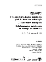 Memorias de las jornadas de investigación