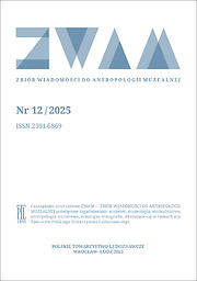 Zbiór Wiadomości do Antropologii Muzealnej = Annual Review of Museum Anthropology