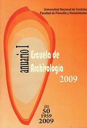 Anuario Escuela de Archivología