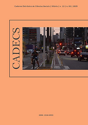 Caderno Eletrônico de Ciências Sociais