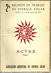 Actas de la reunión de trabajo - Asociación Argentina de Energía Solar