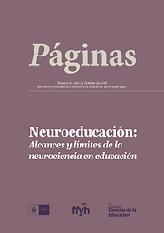 Páginas. Revista de la Escuela de Ciencias de la Educación