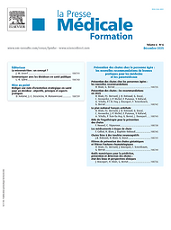presse médicale formation