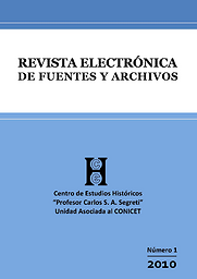 Revista electrónica de fuentes y archivos