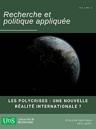 Recherche et politique appliquée