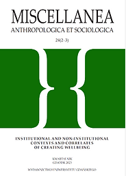 Miscellanea Anthropologica et Sociologica