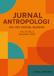 Jurnal Antropologi :  Isu-Isu Sosial Budaya