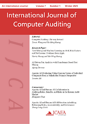 International journal of computer auditing