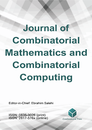 Journal of combinatorial mathematics and combinatorial computing