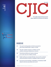 Canadian journal of infection control