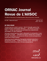 ORNAC journal = Revue de l'AIISOC