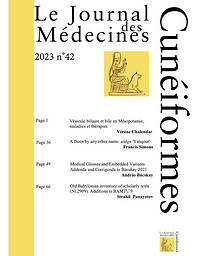 Journal des médecines cunéiformes