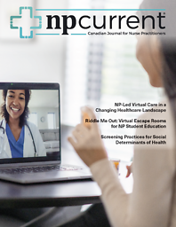 NPCurrent. Canadian Journal for Nurse Practitioners
