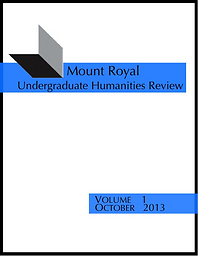 Mount Royal undergraduate humanities review