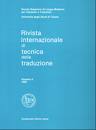 Rivista internazionale di tecnica della traduzione