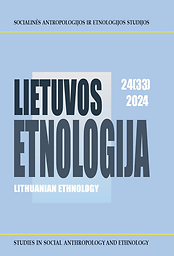 Lietuvos etnologija = Lithuanian ethnology