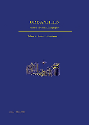Urbanities : Journal of Urban Ethnography