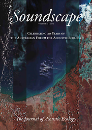 Acoustic ecology review