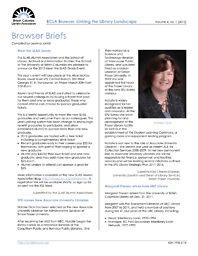BCLA Browser: Linking the Library Landscape