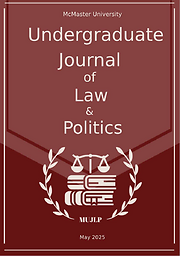 McMaster undergraduate journal of law and politics